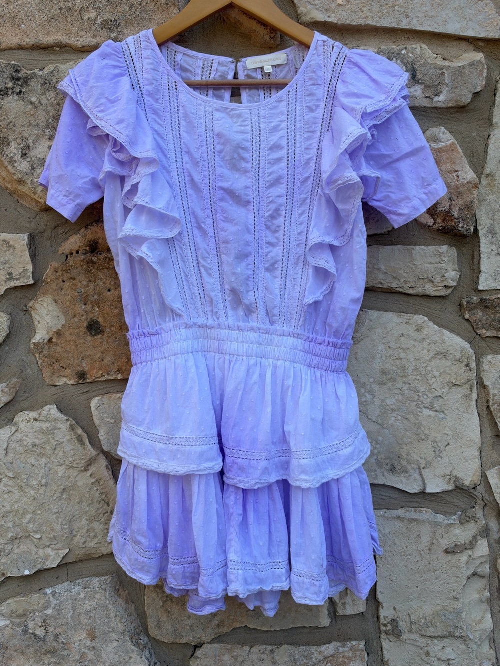 LoveShackFancy Natasha Dress size small